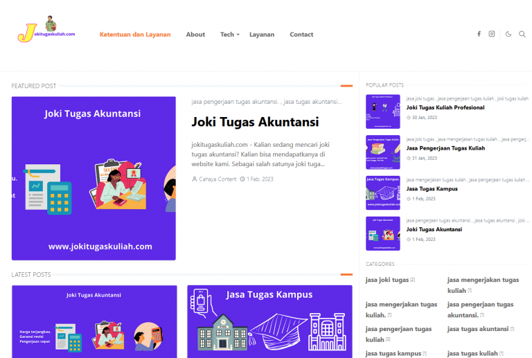 jasa tugas kuliah