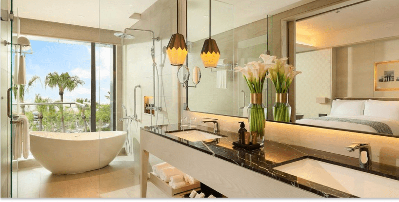luxurious bathroom
