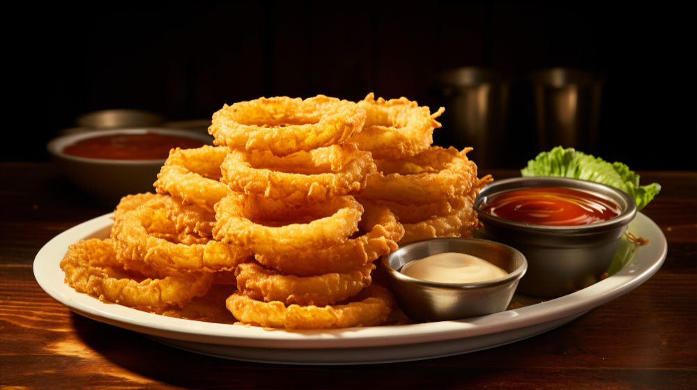 membuat onion ring